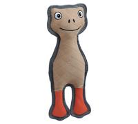 Hunter Dog Toy Tough Pombas Frog 33 Cm With Squeaker & Cotton Rope