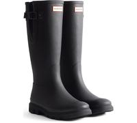 Hunter Downpour Adjustable Boot Rubber Women's Black Wellington Boots UK 6