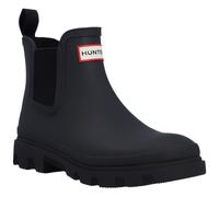 Hunter Downpour Rubber Black Wellington Boots UK 10