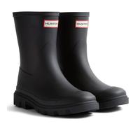Hunter Downpour Short Boot Rubber Womens Black Wellington Boots - Size UK 8