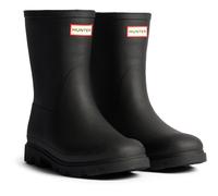 Hunter Downpour Short Insulated Boot Rubber Mens Black Wellington Boots - Size UK 8