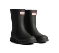 Hunter Downpour Short Insulated Wellington Boot, Black, Size 4, Women Black