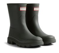 Hunter Downpour Short Rubber Men's Dark Olive Wellington Boots UK 9