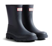 Hunter Downpour Short Rubber Womens Navy Wellington Boots - Size UK 8