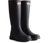 Hunter Downpour Tall Boot Rubber Womens Black Wellington Boots - Size UK 8