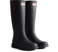 Hunter Downpour Tall Boot Rubber Women's Black Wellington Boots UK 5