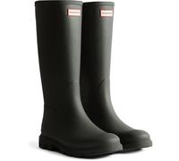 Hunter Downpour Tall Rubber Women's Olive Wellington Boots UK 5
