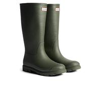 Hunter Boots - Downpour Tall Insulated Boot - Wellington boots size 42, olive/black