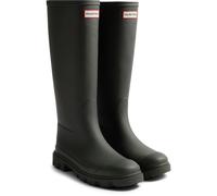 Hunter Men's Wellington Boots Downpour Tall Dark Olive UK 9