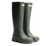 Hunter Downpour Tall Rubber Women's Olive Wellington Boots UK 8