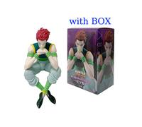 (HUNTER(E BOX)) Hunter x Hunter Anime Figure Phantom Troupe Hisoka Action Figure Noodle Stopper Room Decoration Noodle