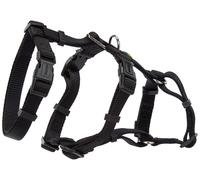 HUNTER Escape-proof harness Vario Rapid, S black, Nylon Brown Small