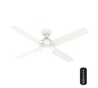 DC Ceiling Fan Greta White with LED Light & Remote