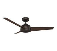HUNTER FAN Ceiling Fan Trimaran 132 cm Indoor and Outdoor, and Wall control, Premier Bronze, 3 Blades Brushed Cocoa and Brushed Cocoa Ideal for Summer or Winter, Model 50943