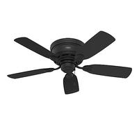 Hunter Fan Company 52392 Low Profile Ceiling Fan, Matte Black