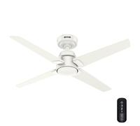 Ceiling Fan Cordelia M White with Remote Control