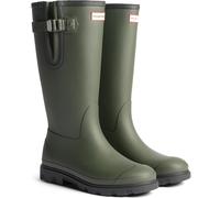Hunter Field Downpour Adjustable Boot Rubber Mens Dark Olive/Black Wellington Boots - Size UK 8