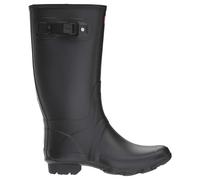 Hunter Field Huntress Rubber Women's Calf Length Boots - Black Black - Size:UK 6