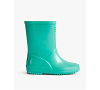 Hunter First Nebula Boots Turquoise Blue Junior - 31