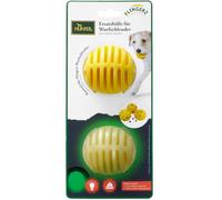 HUNTER FLINGERZ Twin Pack Heavy Duty Rubber Replacement Balls with Whistling Sound, Can Be Filled with Snacks, Floats, Glow in the Dark, Suitable for Slingshot Rod, Size: 7 cm