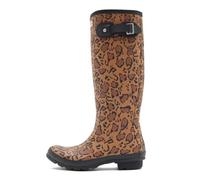 Hunter Footwear Women's Original Tall Leopard Rain Boot, 6 UK