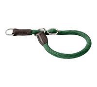 HUNTER Freestyle Dressage Collar, Colour: Dark Green, Durable Rope with Polyamide Core, Soft & Robust, Weatherproof & Easy to Clean, Ideal for Training and Everyday Use, Size: M