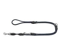 HUNTER Freestyle EIBY Adjustable Dog Lead Blue Robust and Weatherproof 3-Way Adjustable Rope with Polyamide Core Soft in the Hand Easy Care Size 10/200