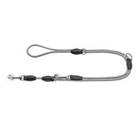 HUNTER Freestyle EIBY Adjustable Lead | Grey | Size 8/200 | 3-Way Adjustable | Soft & Easy to Grip | Tear-Resistant & Quick-Drying | Easy to Clean & Robust | Ideal for Everyday Use & Adventure