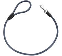 HUNTER Freestyle Eiby Dog Lead, Blue, Size 8/110, with Hand Loop, Soft Thawed Material, Robust and Durable, Ideal for Walks in Wind and Weather, Reinforced Polyamide Core, Secure Hold
