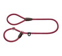 HUNTER Freestyle Retriever Dog Lead with Integrated Collar Fully Adjustable Weather-Resistant Easy to Clean Easy to Grip Robust Rope with Leather Tips Size 10/170