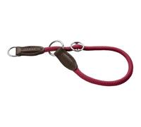 HUNTER Freestyle Training Collar for Dogs | Durable rope with polyamide core, robust, easy to clean, ideal for training and everyday life, colour: burgundy, size: S-M