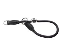 HUNTER Freestyle Training Collar with Stop Ring, 30 (XS-S) | Durable rope with polyamide core, robust, easy to clean, ideal for training and everyday life, colour: black, size: XS-S