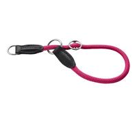 HUNTER Freestyle Training Collar with Stop Ring, 40 (S-M) | Durable rope with polyamide core, robust, easy to clean, ideal for training and everyday life, colour: raspberry, size: S-M