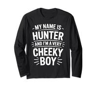 Hunter Funny Joke Humor Men Brother Uncle Son Friend Boy Long Sleeve T-Shirt