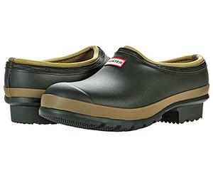 Hunter Gardener Neo Lined Clog Dark/Olive