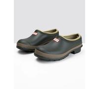 Hunter Gardener Womens Clog - Dark Olive/Clay