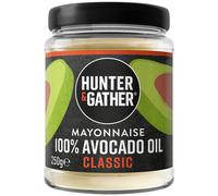 Hunter & Gather Avocado Oil Mayonnaise 250g | Seed Oil Free I Made with Pure Avocado Oil and British Free Range Egg Yolk | Paleo, Keto, Sugar and