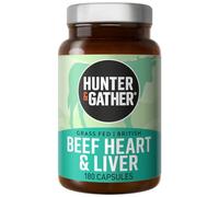Hunter & Gather Beef Heart & Liver Capsules 180, 30 Servings