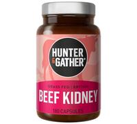 Hunter & Gather Beef Kidney Capsules 180 | Grass-Fed British | 100% Grass-Fed British Beef Kidney, Freeze-Dried. Naturally Occurring Selenium, Riboflavin and B12