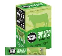 Hunter & Gather Bovine Collagen Powder 30 x 6.5g Sachets | Pure Unflavoured Premium Hydrolysed Bovine Collagen Peptides Powder for Hair Skin Nails Muscles | Collagen Supplements for Women and Men