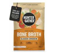 Hunter & Gather Chicken Bone Broth Powder, 20 Servings, 11g Protein