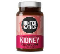 Hunter & Gather Nose to Tail Kidney 90 Capsules | Histamine Support DAO | Wild Grass Fed Icelandic Lamb Ancestral Inspired Supplements | Raw Freeze-Dried Lamb | No GMO Feeds, Antibiotics Or Hormones