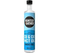Hunter & Gather Premium C8 & C10 MCT Oil (500ml). 100% Organic Coconut.