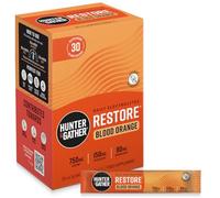 Hunter & Gather Restore Electrolytes Sachets x 30 I No Added Sugar or Artificial Sweeteners I 100% Natural Hydration I Optimal Mineral Ratio with Pink Himalayan Salt I Keto I with Natural Monk Fruit