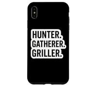 Hunter Gatherer Griller Master Carnivore Diet Funny BBQ Joke Case for iPhone XS Max