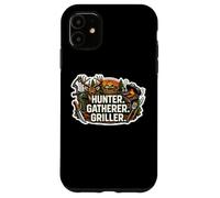 Hunter Gatherer Griller Master Carnivore Diet Funny BBQ Meat Case for iPhone 11