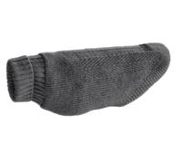 Hunter Geneva Dog Jumper, Colour: Anthracite, Knitted Jumper for Cold Days, Soft, Cuddly, Recycled Polyester, Washable, Turn-Over Neck Collar, High Elasticity, Size: 35