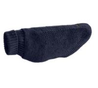 Hunter GENEVA Dog Jumper, Colour: Dark Blue, Knitted Jumper for Cold Days, Soft, Cuddly, Recycled Polyester, Washable, Turn-Over Neck Collar, High Elasticity, Size: 40