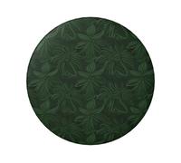 Hunter Green Floral Petals Pattern Button Pins 1 Pc, 2.4 Inch Round Button Badges Metal Personalized Picture Photo Pin Buttons Kit For Craft Supplies Christmas Diy Party Projects