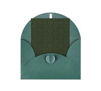 Hunter Green Floral Petals Pattern Patterned Dark Green holiday cards, thank you cards for anniversaries and birthdays